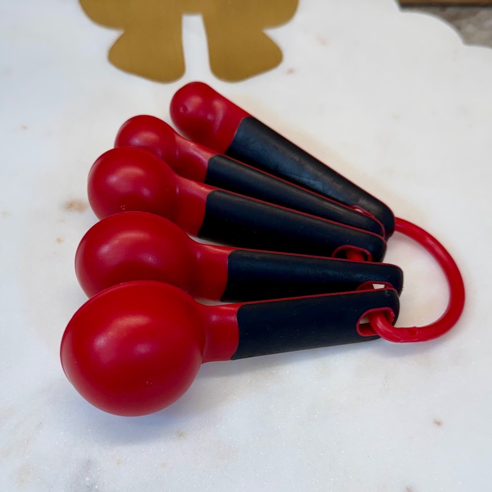 KitchenAid Red Kitchen Tool Bundle โข Measuring Cups, Spoons & Wine Opener - Picture 7 of 7